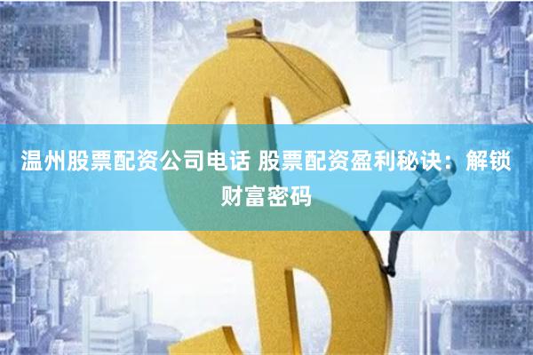 温州股票配资公司电话 股票配资盈利秘诀：解锁财富密码